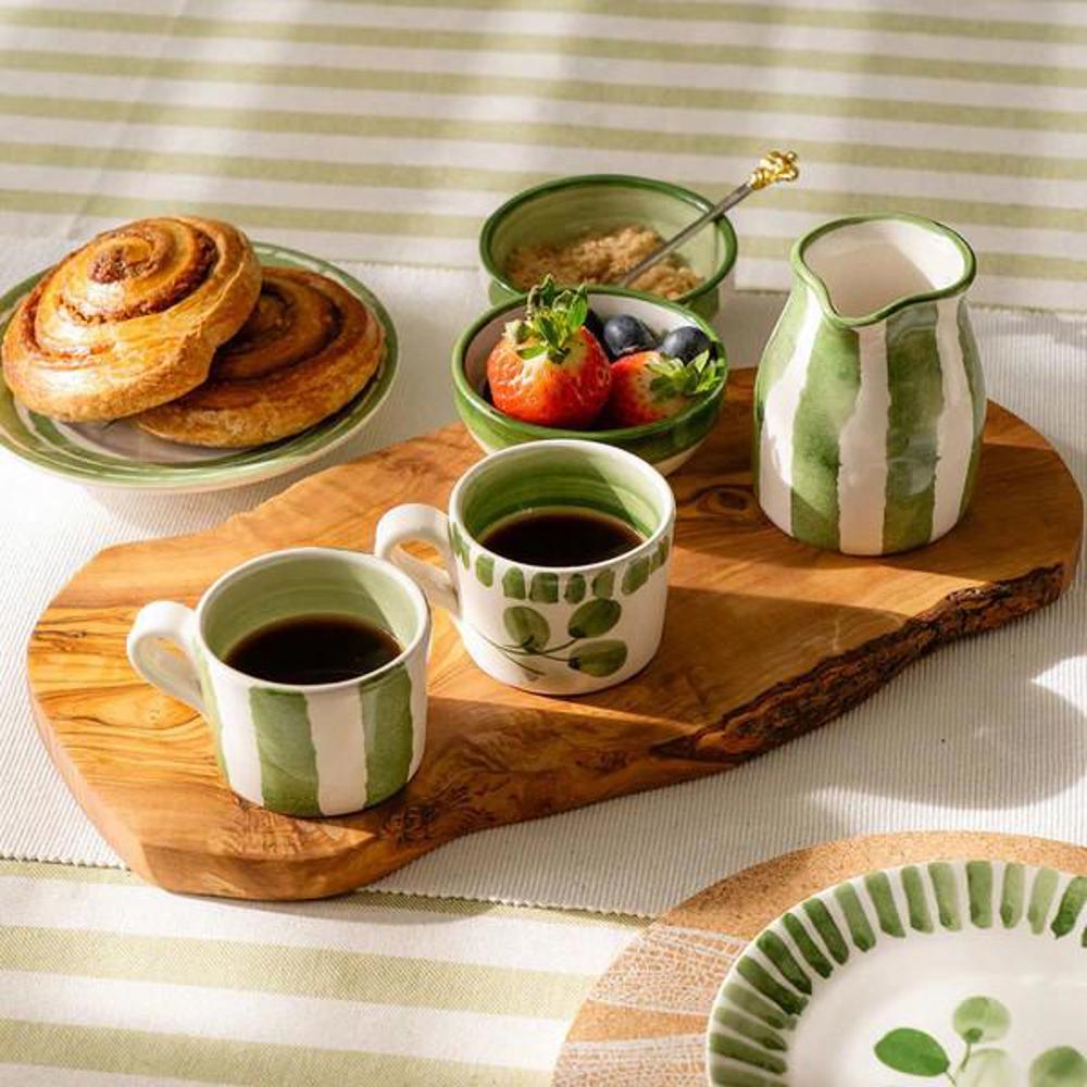 Selbrae House Hand Crafted Green Ceramic Espresso Cup
